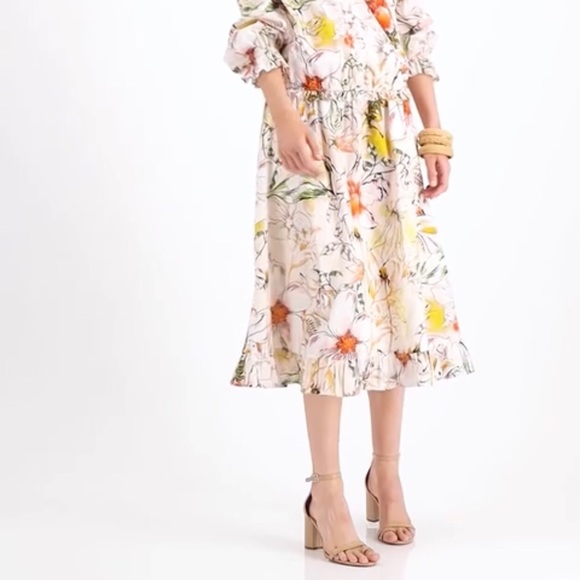 BNWT Floral Midi Skirt - Picture 2 of 6